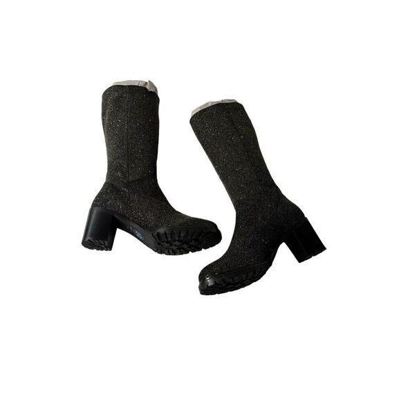 Ross & Snow Rossina Gold Flecked Boots - Picture 3 of 9